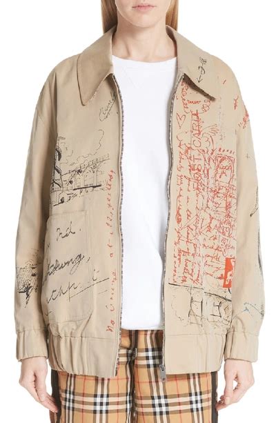 burberry postcard jacket|Burberry store online.